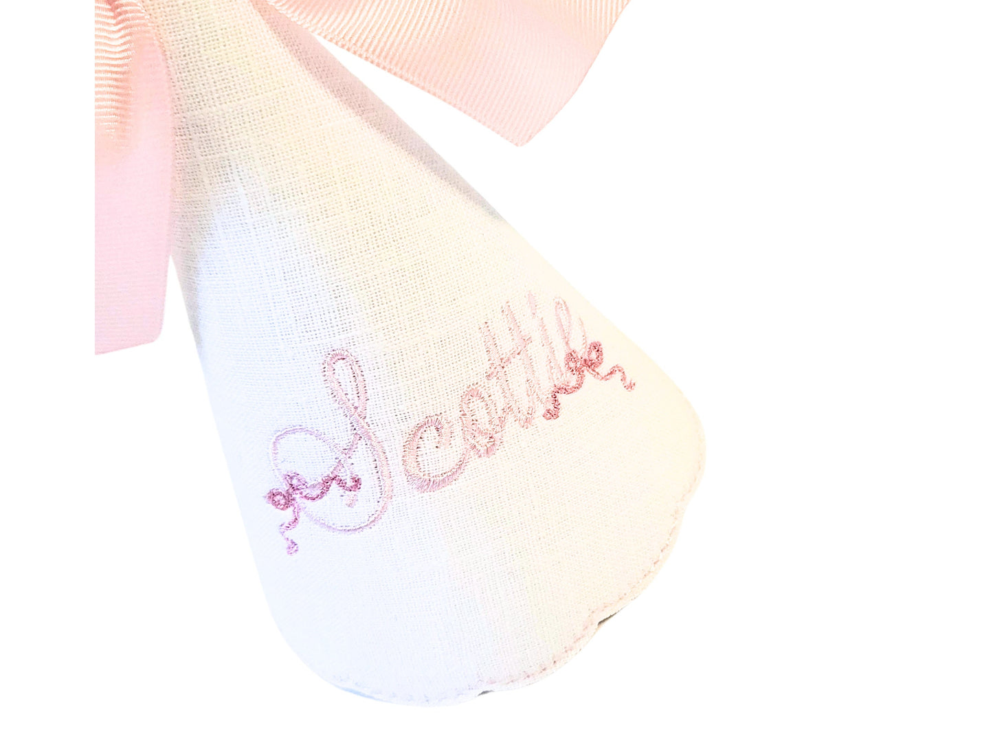 Bella Bow Party Hat I Pink Bow Keepsake Birthday Party Hat I Bow Birthday Party I Cake Smash Hat I Pink Bow Party I Baby's 1st Birthday