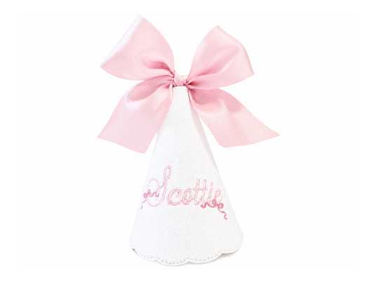 Heirloom Bows Party Hat | Personalized Keepsake Party Hat