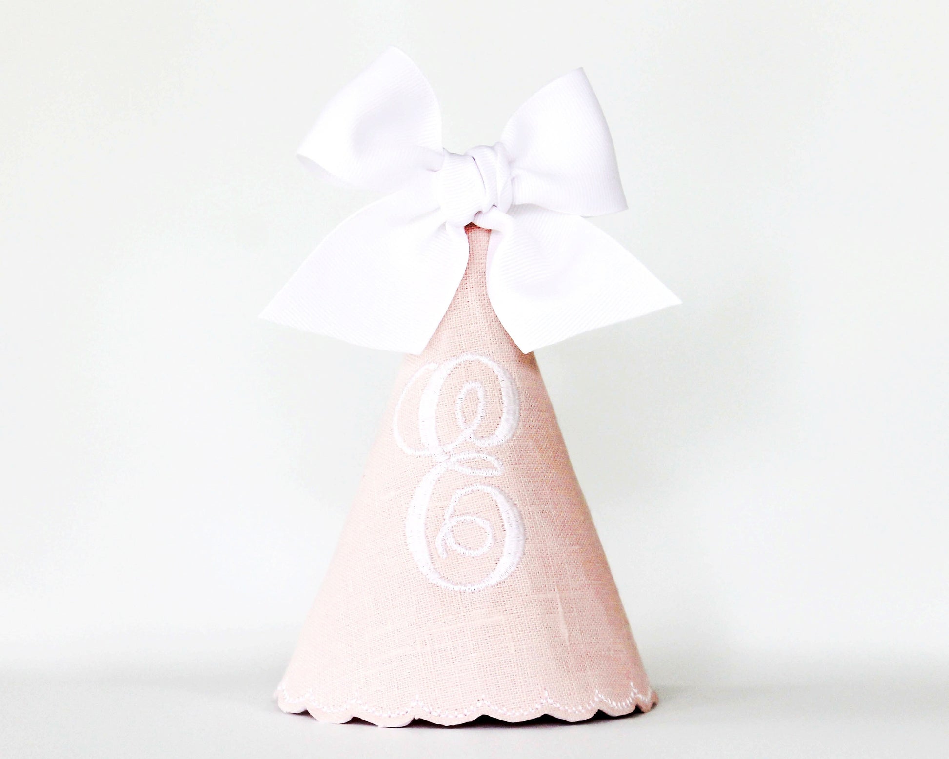 Emma First Birthday Pink Personalized Party Hat - 1st Birthday Hat Girl - Birthday Hat for Baby Girl - Girls 1st Birthday Party - Girls Bir