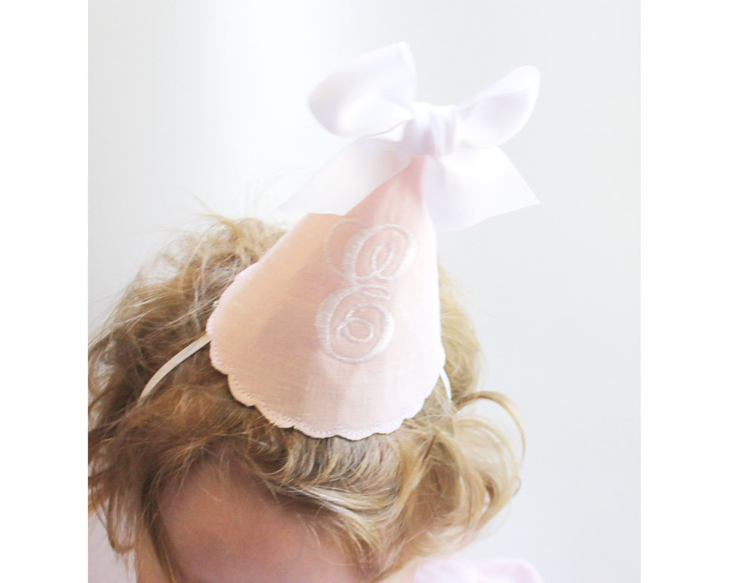 Emma First Birthday Pink Personalized Party Hat - 1st Birthday Hat Girl - Birthday Hat for Baby Girl - Girls 1st Birthday Party - Girls Bir