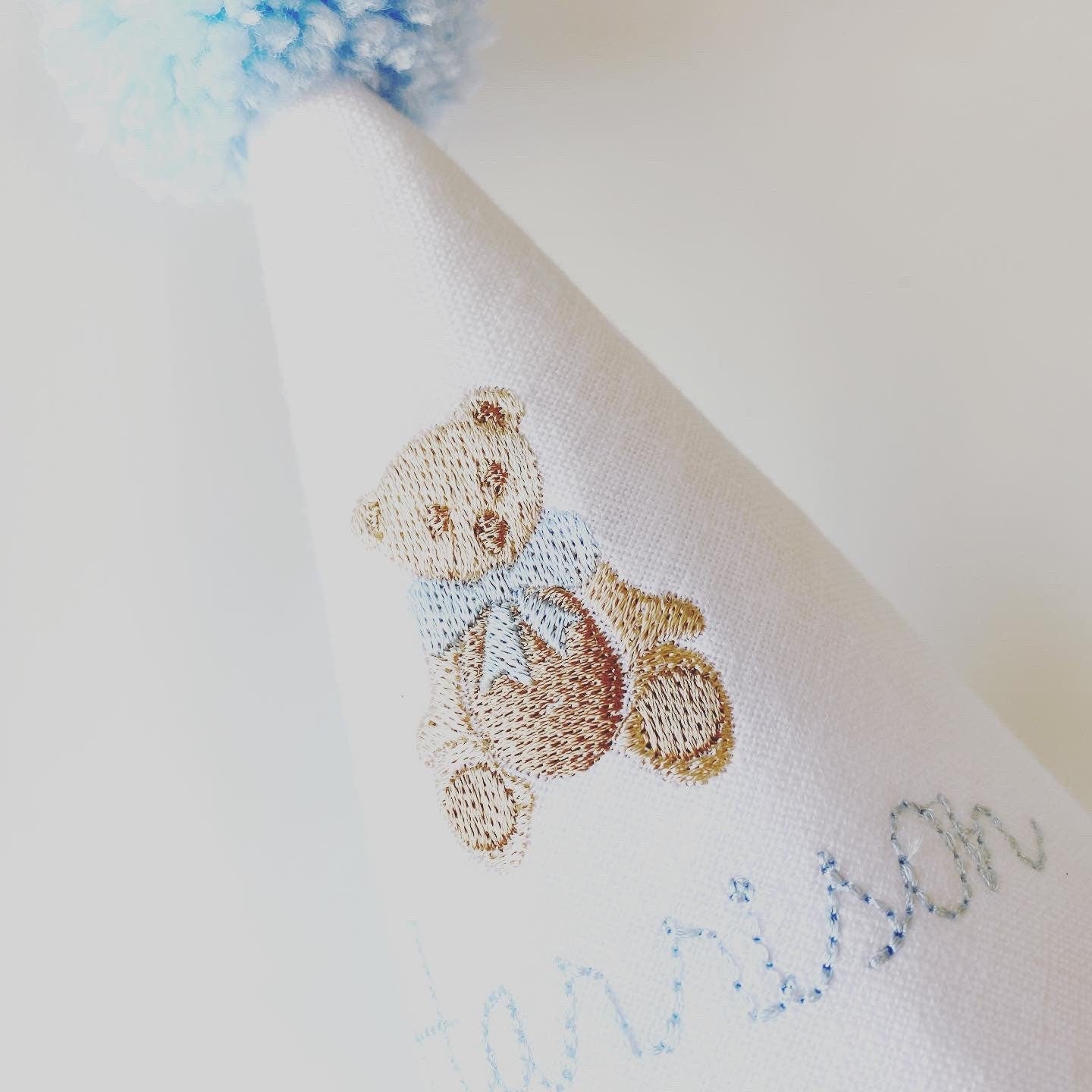Storybook Bear Birthday Party Keepsake Hat I Teddy Bear Party I Bear Keepsake Birthday Party Hat I Cake Smash Hat I Baby Boy's 1st Birthday