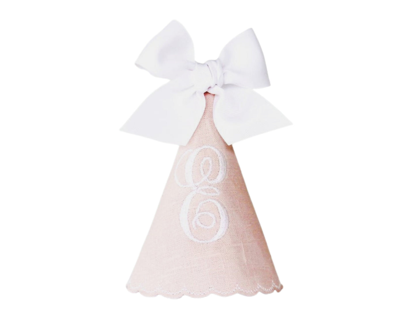 Emma First Birthday Pink Personalized Party Hat - 1st Birthday Hat Girl - Birthday Hat for Baby Girl - Girls 1st Birthday Party - Girls Bir