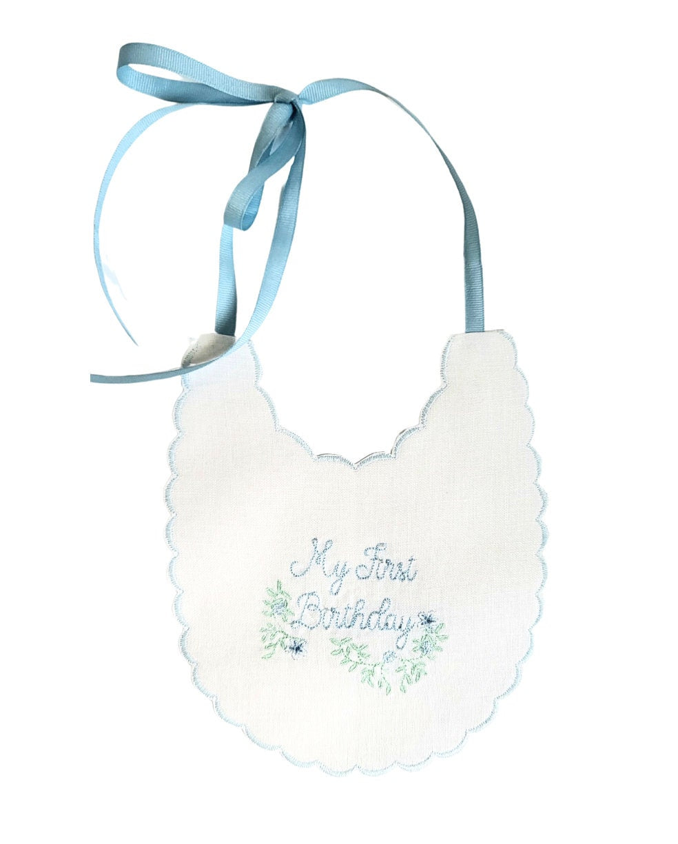 Southern Floral Bib