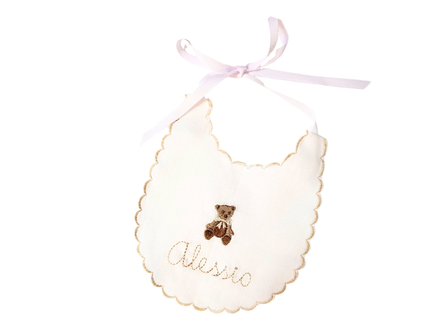 Story Book Bear Bib I Baby's 1st Birthday Bib I Cake Smash Bib I Monogrammed Bib I Personalized Baby Bib