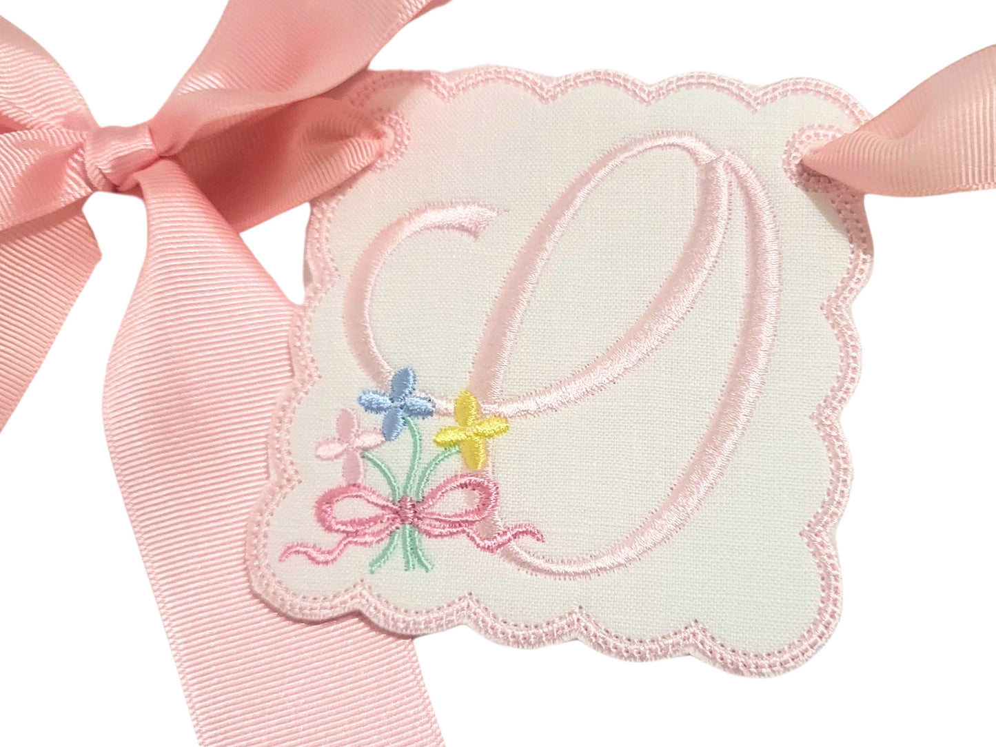 Etta Pastel Floral First Birthday Set: Hat, Bib, Banner, Cake Topper