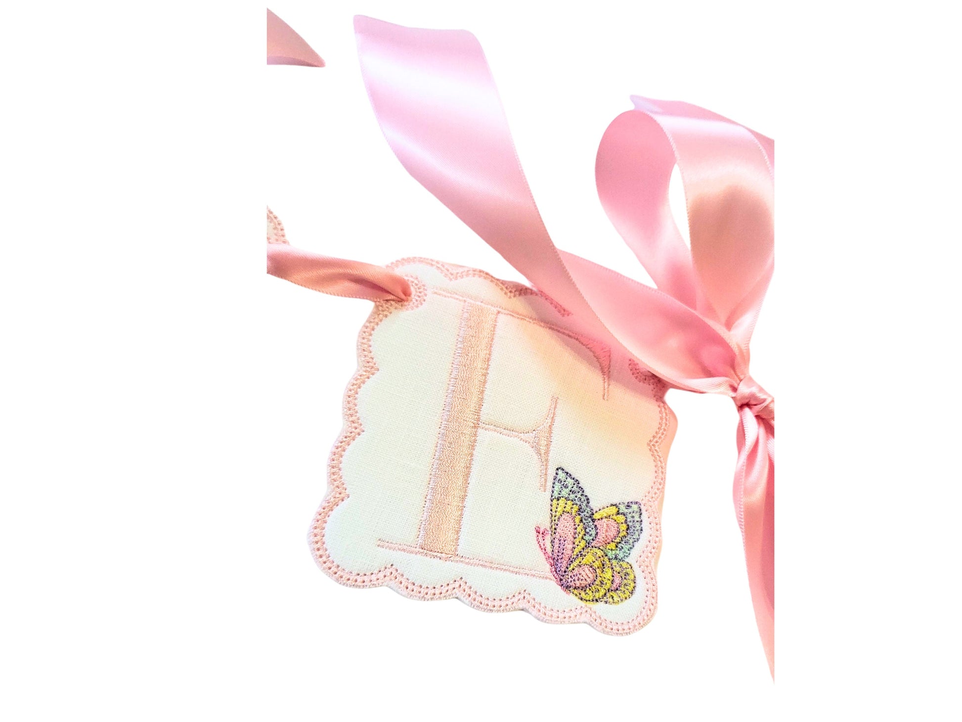 Jolie Butterfly Highchair Banner I One Banner I Keepsake Birthday Party Bunting I Butterfly Party Decor I Baby's 1st Birthday Party Banner