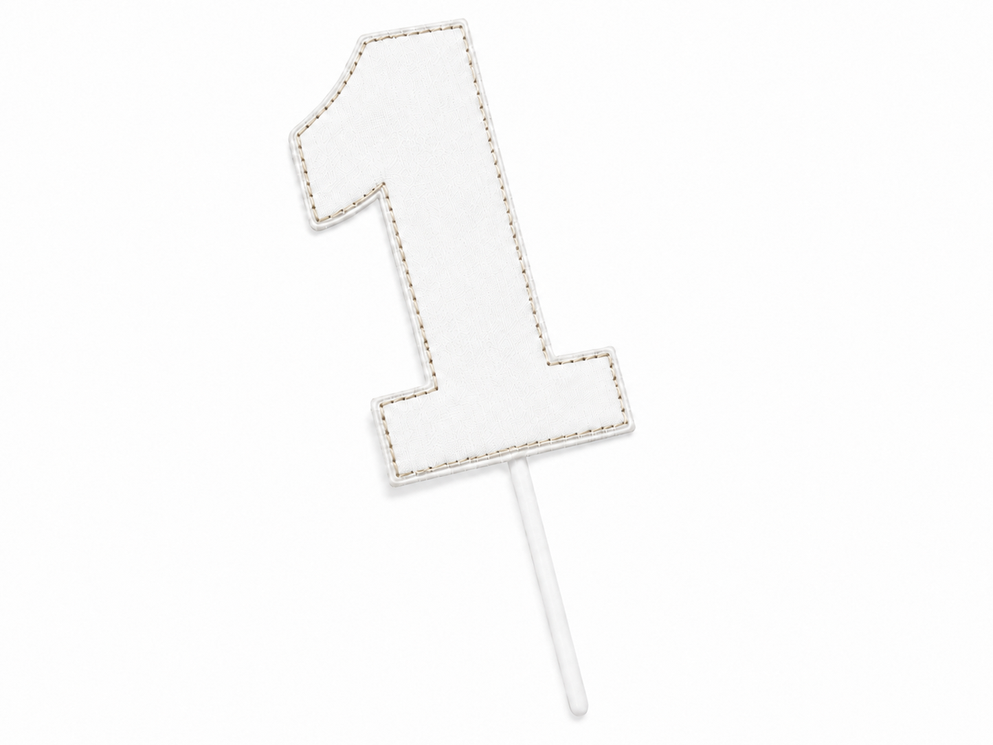 Classic Cake Topper | Heirloom First Birthday Keepsake