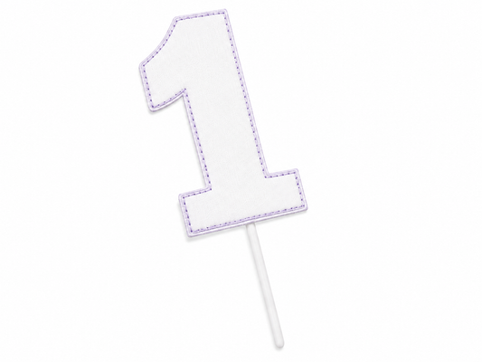 Classic Cake Topper | Heirloom First Birthday Keepsake