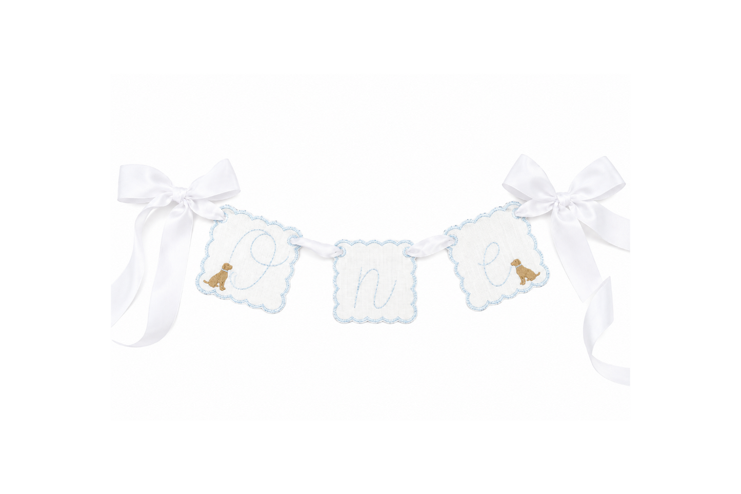 Puppy ONE Banner | Heirloom First Birthday High Chair Banner
